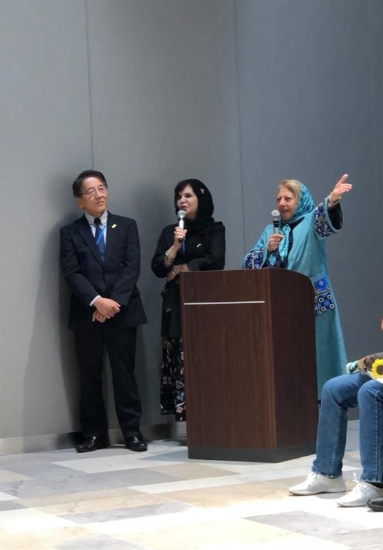 حضور جانبازان و هنرمندان ایرانی در مراسم هفتاد و چهارمین سالگرد بمباران هیروشیما