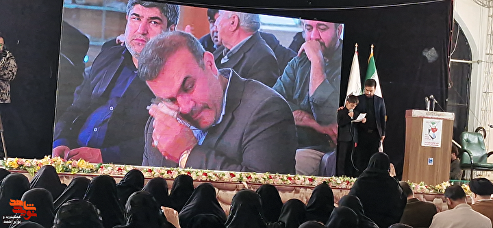 مراسم چهلم شهدای فتنه صهیونی آمریکایی در یاسوج + تصاویر