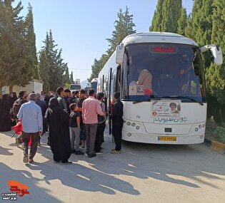 کاروان دل‌های بی‌قرار یاسوج برای وداع با رهبر...
