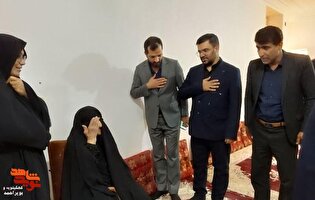 مسئولان قضایی لنده، میهمان صبر و ایثار مادرشهید