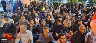 گرامی داشت شهدای پد خندق در بهمئی