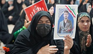 گزارش خبری/مراسم اربعین امام مجاهد شهید (ره) در...
