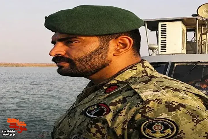 فیلم/وداعی به رنگ کربلا با پیکر شهید تکاور بهمئی
