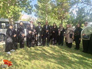 میزبانی دنا از قافله صابران؛ اردوی همسران شاهد...