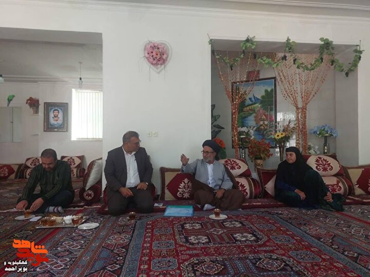 ثبت ۱۲۷۸ دیدار با خانواده‌های شهدا و ایثارگران بویراحمد در ۶ ماه/ ۷۶ دیدار سهم هفته دفاع مقدس شد
