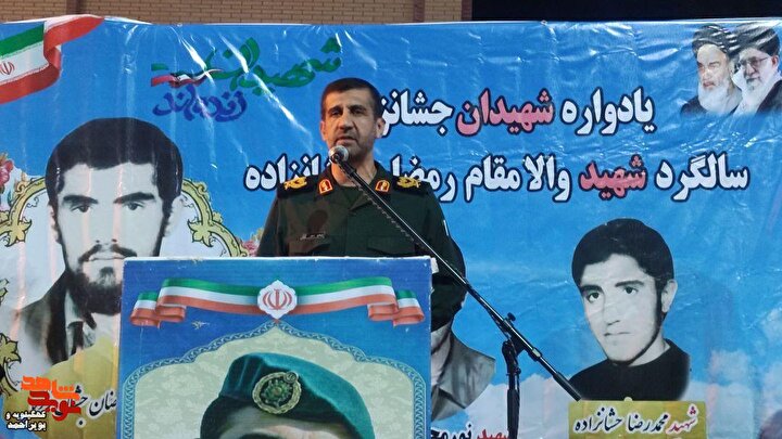 عکس| یادواره شهیدان جشان زاده در بهمئی