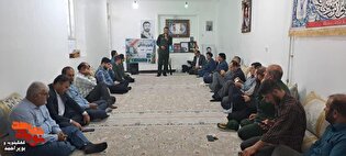گزارش تصویری: یادواره خانگی شهیدان «خوب» در بهمئی