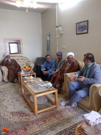 دیدار مسئولان دامغانی با جانباز گران‌قدر سید علی سجادی- چهارم اردیبهشت‌ماه ۱۴۰۲ شهرستان دامغان